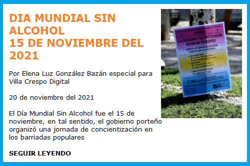 DIA MUNDIAL SIN ALCOHOL